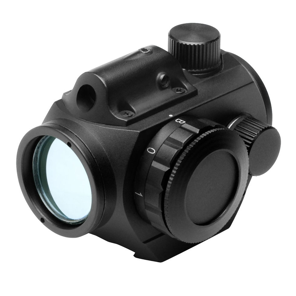 Thumbnail: Micro Green Dot w/Integrated Red Laser - Black