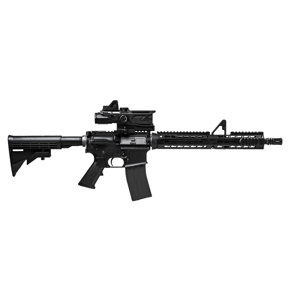 Thumbnail: Gen3 USS 3-9X40 Scope w/Red Dot/Mil-Dot