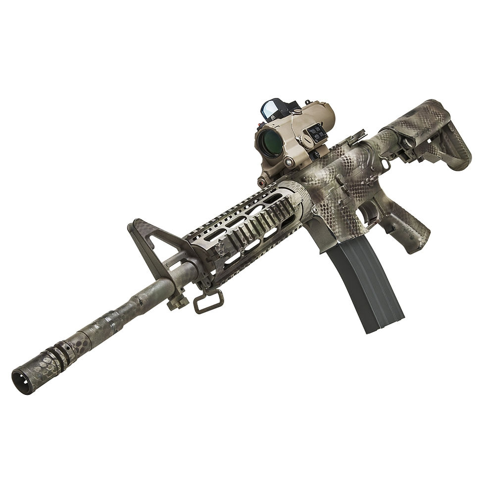Thumbnail: ECO 4X34 Scope/Laser/NAV LED/Micro Green Dot -Tan