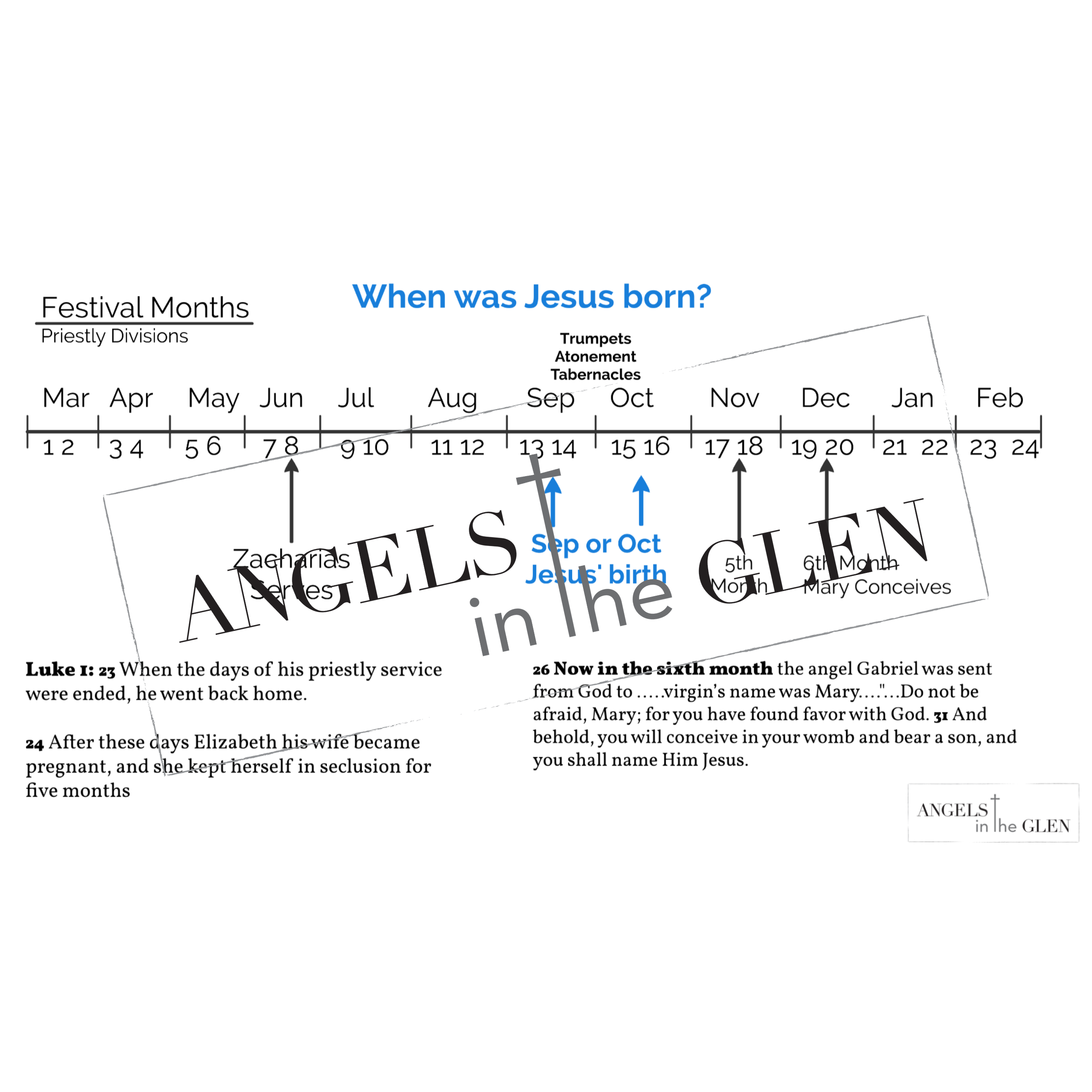 Feasts - A Timeline of Jesus' Birth