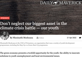 A voice for SA's youth on Earth Day