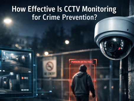 How Effective Is CCTV Monitoring for Crime Prevention?