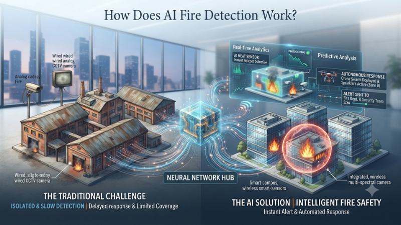 How Does AI Fire Detection Work?