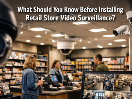 What Should You Know Before Installing Retail Store Video Surveillance?