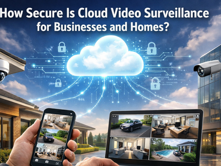 How Secure Is Cloud Video Surveillance for Businesses and Homes?