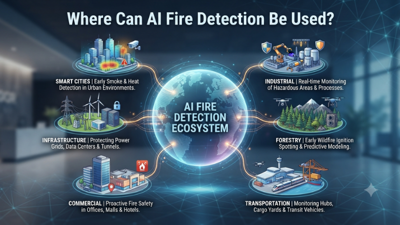 Where Can AI Fire Detection Be Used?