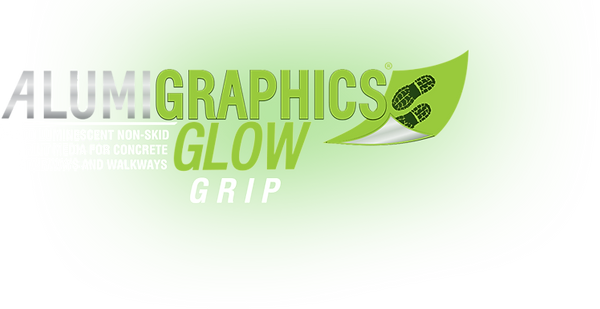 photoluminescent adhesive backed print material AlumiGraphics Glow