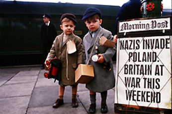 Children evacuees during WWII