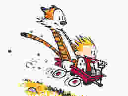 Hobbes wasn't the only one with an imaginary friend