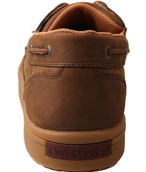 Thumbnail: Twisted X Men's Casual Shoe (Steel Toe) – Distressed Saddle MCAS003