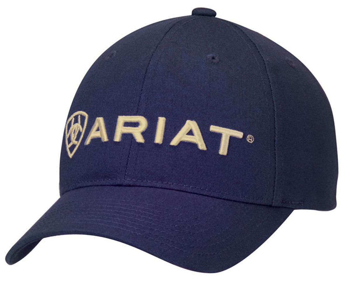 Men's Navy Structured Medium-High Cap by Ariat - 1502903