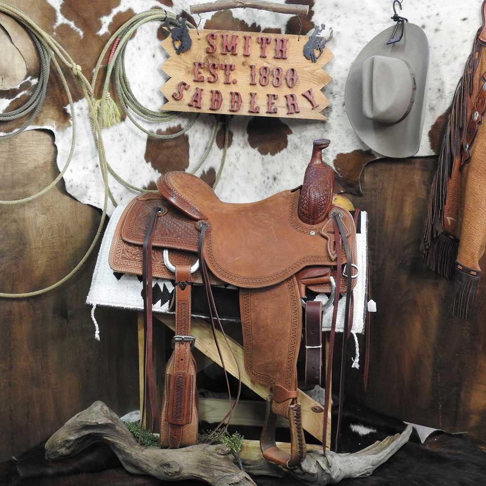 New 17" Ranch Cutter Saddle