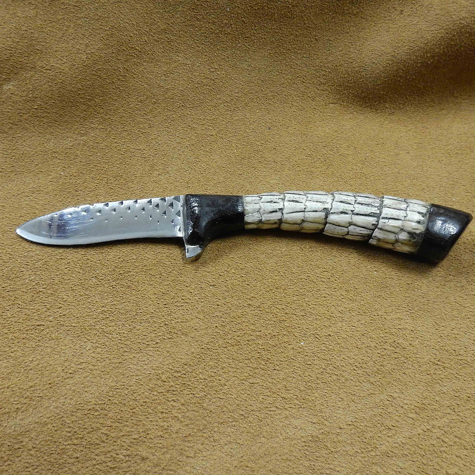 Thumbnail: Moore Maker YLL6416 Katalox Armadillo Tail Knife 