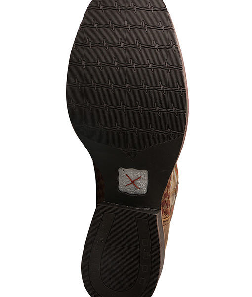 Thumbnail: Twisted X Men's Rough Stock Boot Bomber, Brown MRS0048