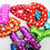 Thumbnail: Happy Birthday Letter Foil Balloon Set (Multi Color) 13 Letters