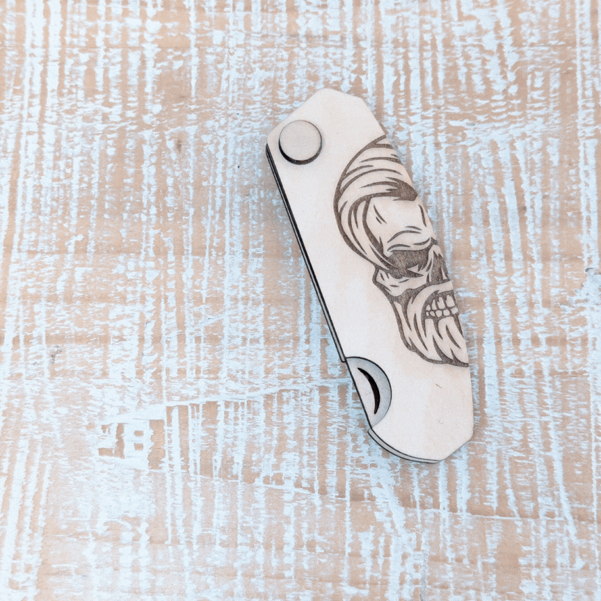 Thumbnail: Fathers Day Gift - Handcrafted Wooden Beard Combs