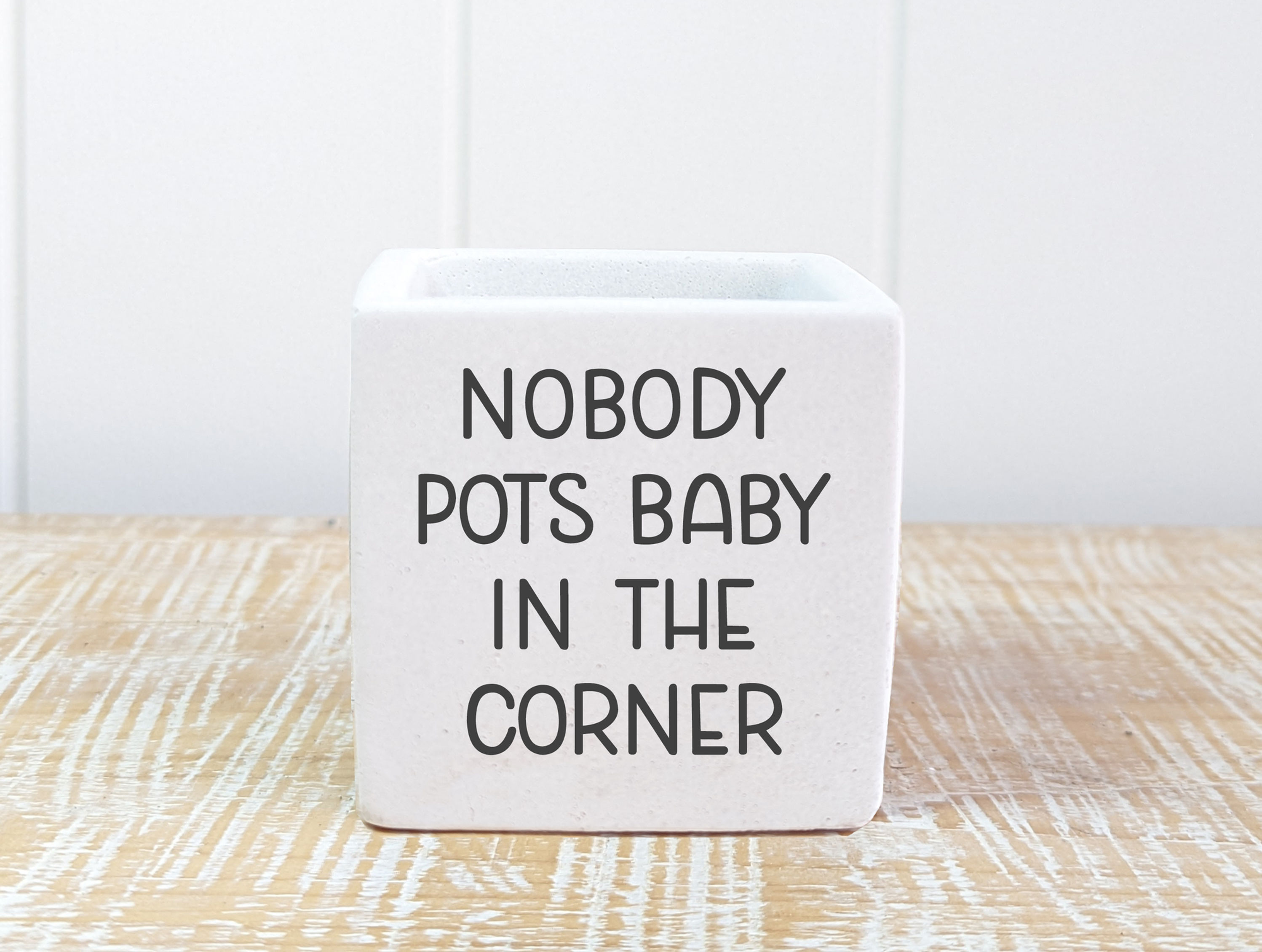 Nobody Pots Baby in the Corner