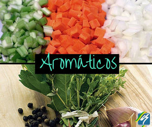  Aromáticos das bases de cozinha: