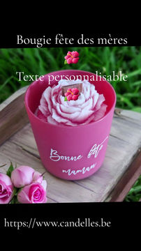 Miniature : Bougie texte personnalisable 400g