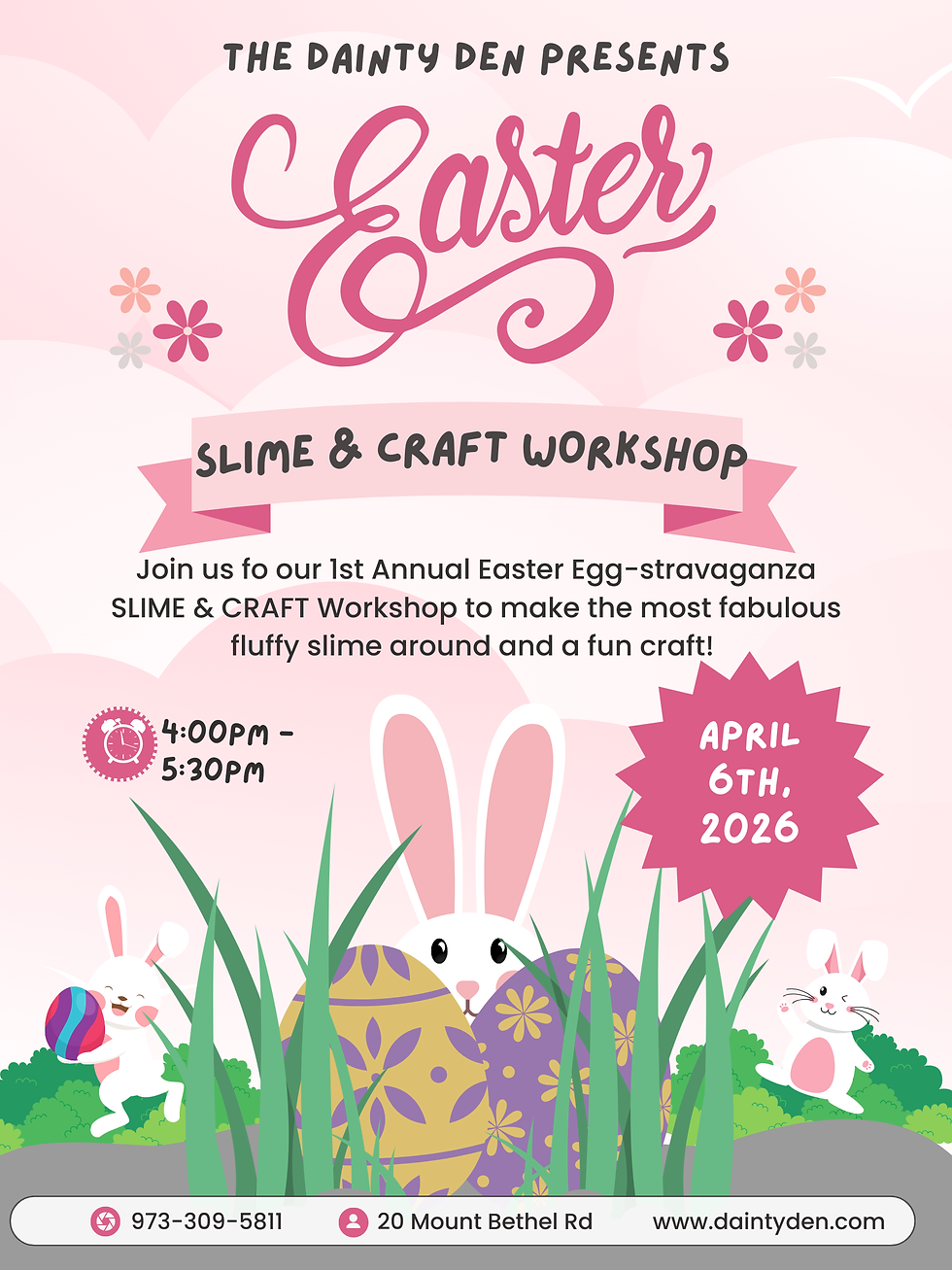 Easter Slime & Craft Workshop