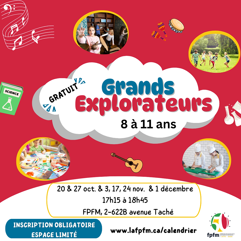 Grands explorateurs 8 à 11 ans