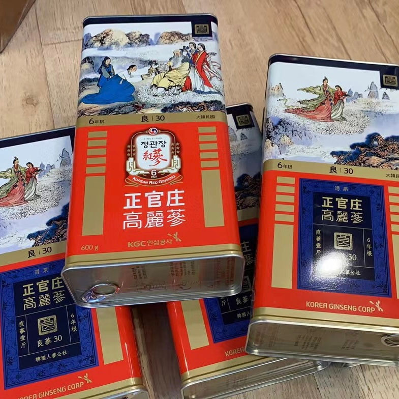 原裝正版韓國正官裝高麗參良30 600g