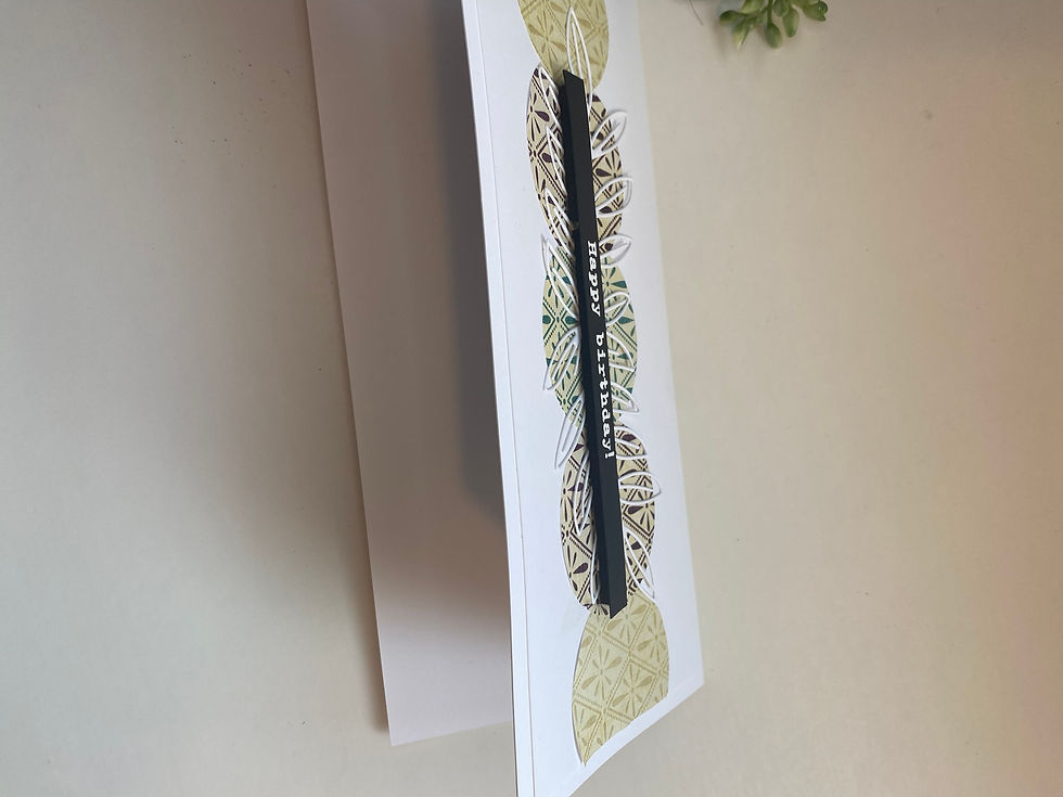 Thumbnail: Dot Birthday Card