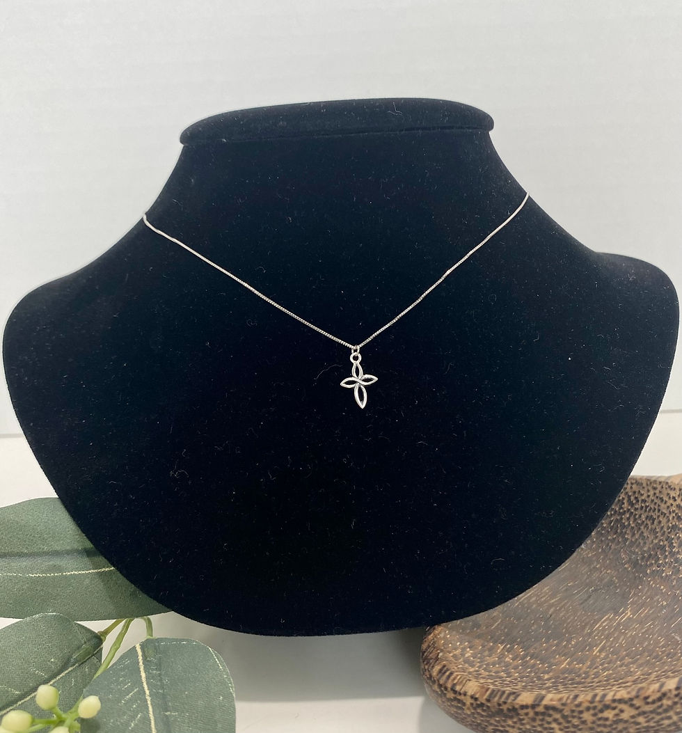 Thumbnail: Delicate Cross Necklace