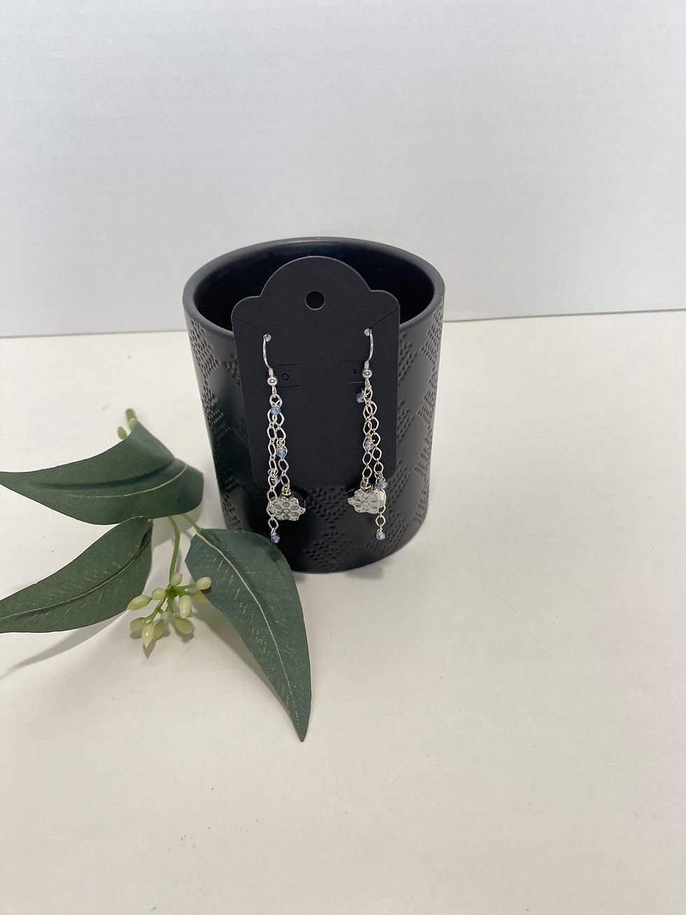 Thumbnail: Falling Snowflake Earrings