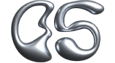 05 in a silver, chrome, 3D font