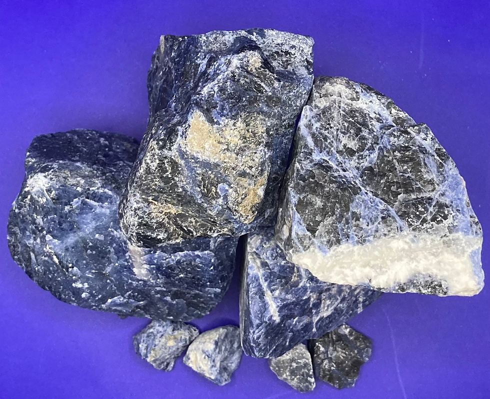 Thumbnail: RAW SODALITE