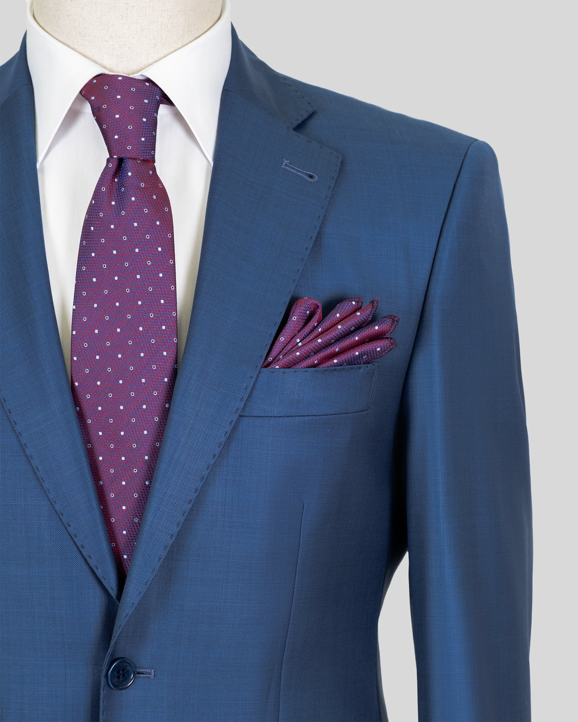 Konig Genève Pure Wool 3 Piece Suit for Men