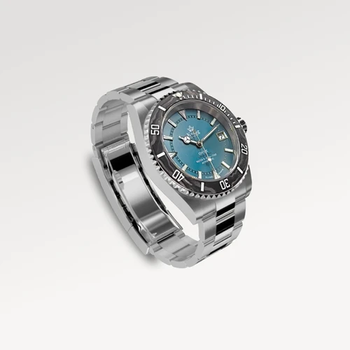 Konig Genève ONYX - Carbon & Sapphire Automatic Watch for