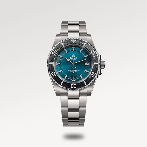 Konig Genève ONYX - Carbon & Sapphire Automatic Watch for