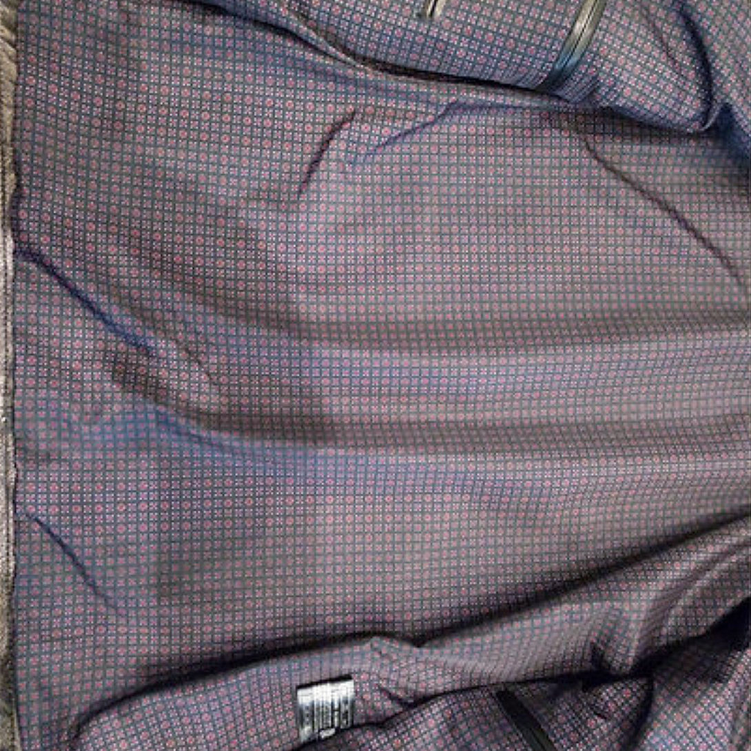 Veste en cuir Laser Bronze pour homme