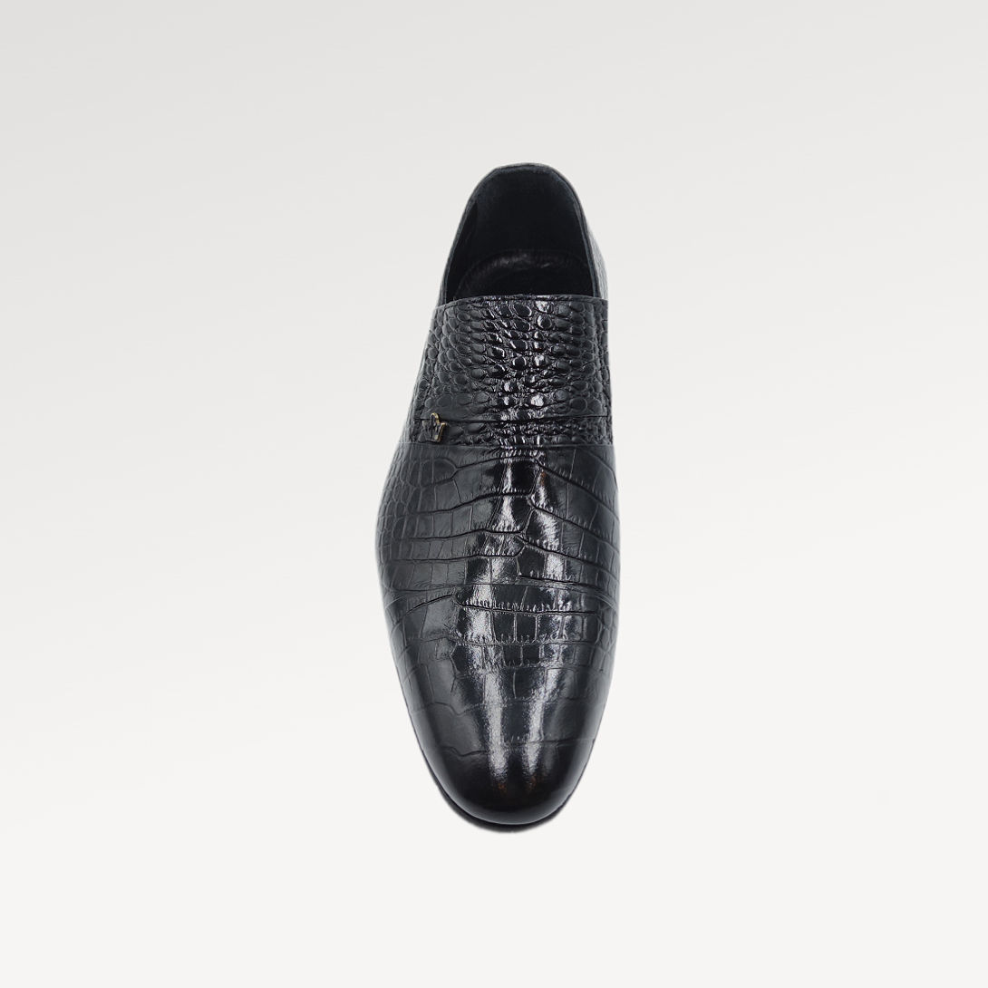 Konig Genève 1868 Chaussures habillées en cuir pour homme
