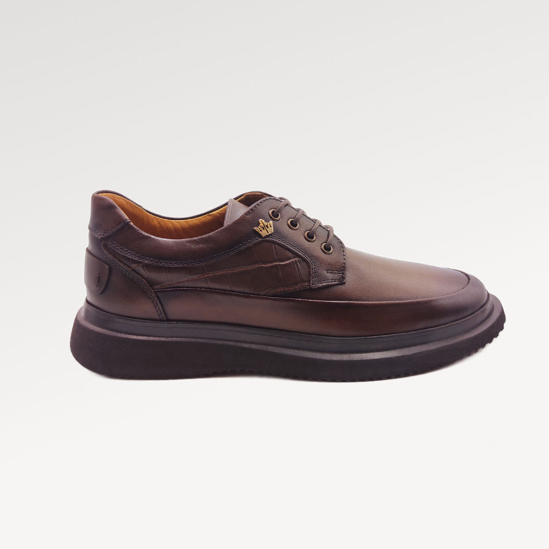 Konig Genève 6342 Leather Dress Sneaker Shoes for Men