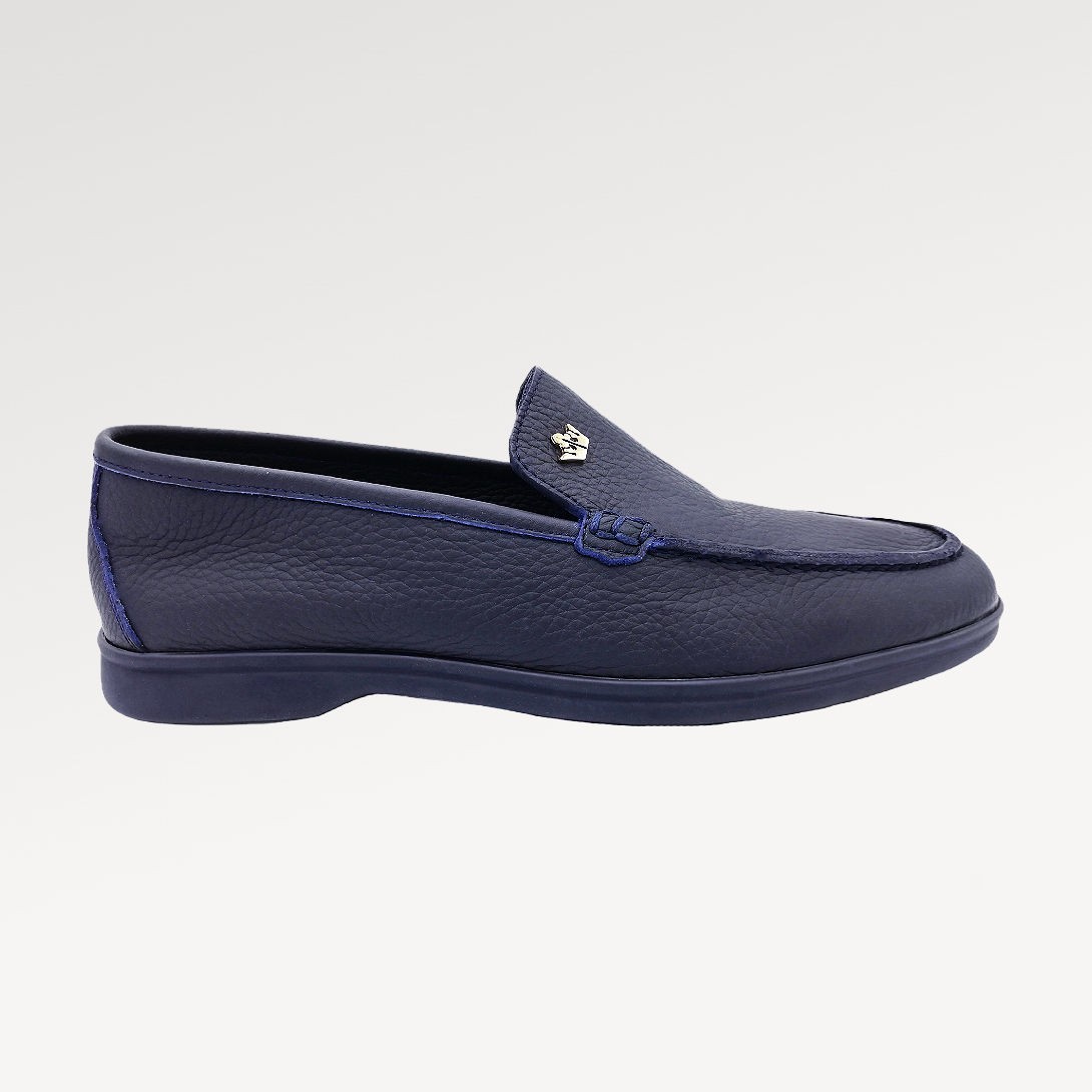 Konig Genève 3564 Chaussures décontractées en cuir sans lacets pour hommes