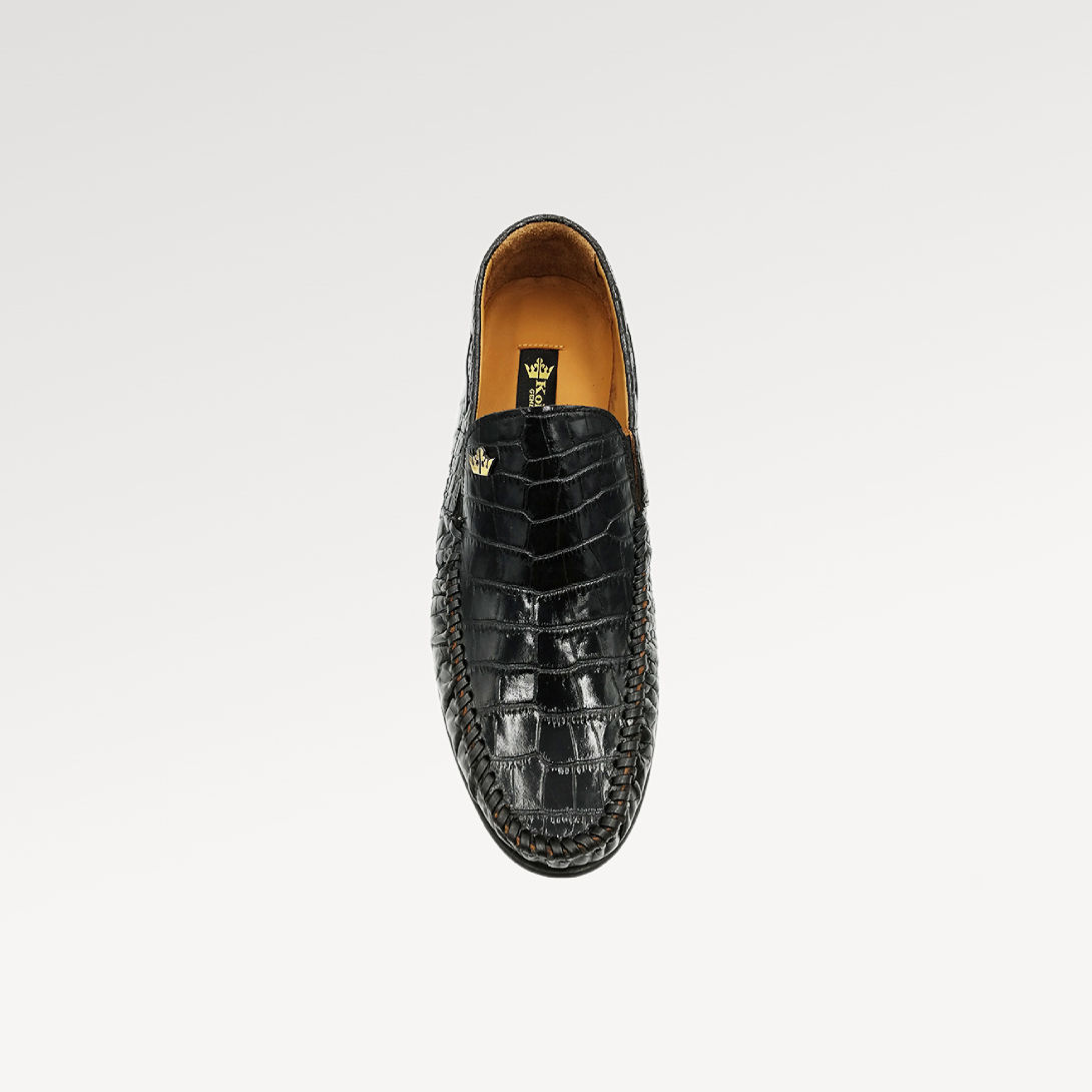 Konig Genève C715 Leather Moccasin Shoes for Men