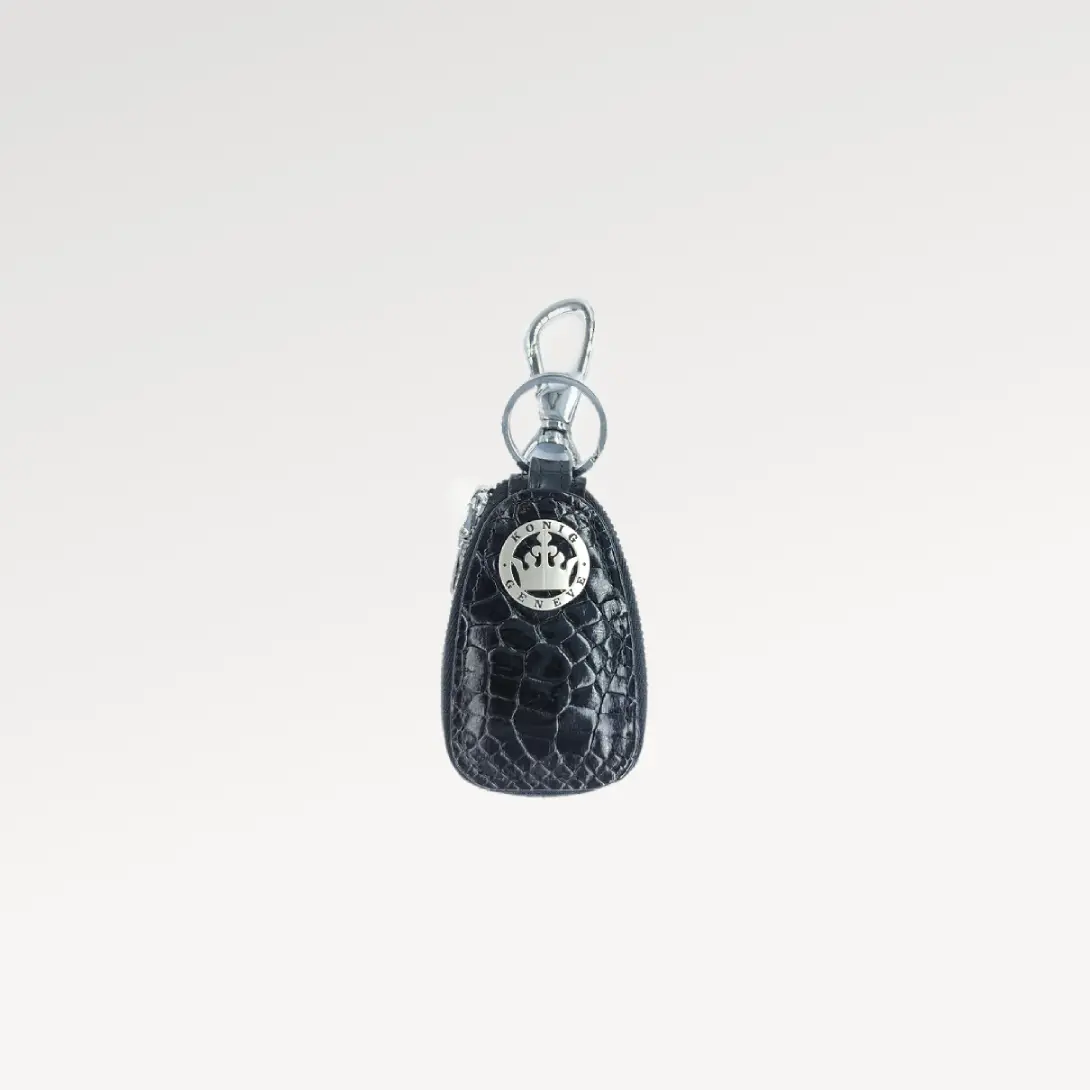 Konig Genève Crocodile Car Key Holder