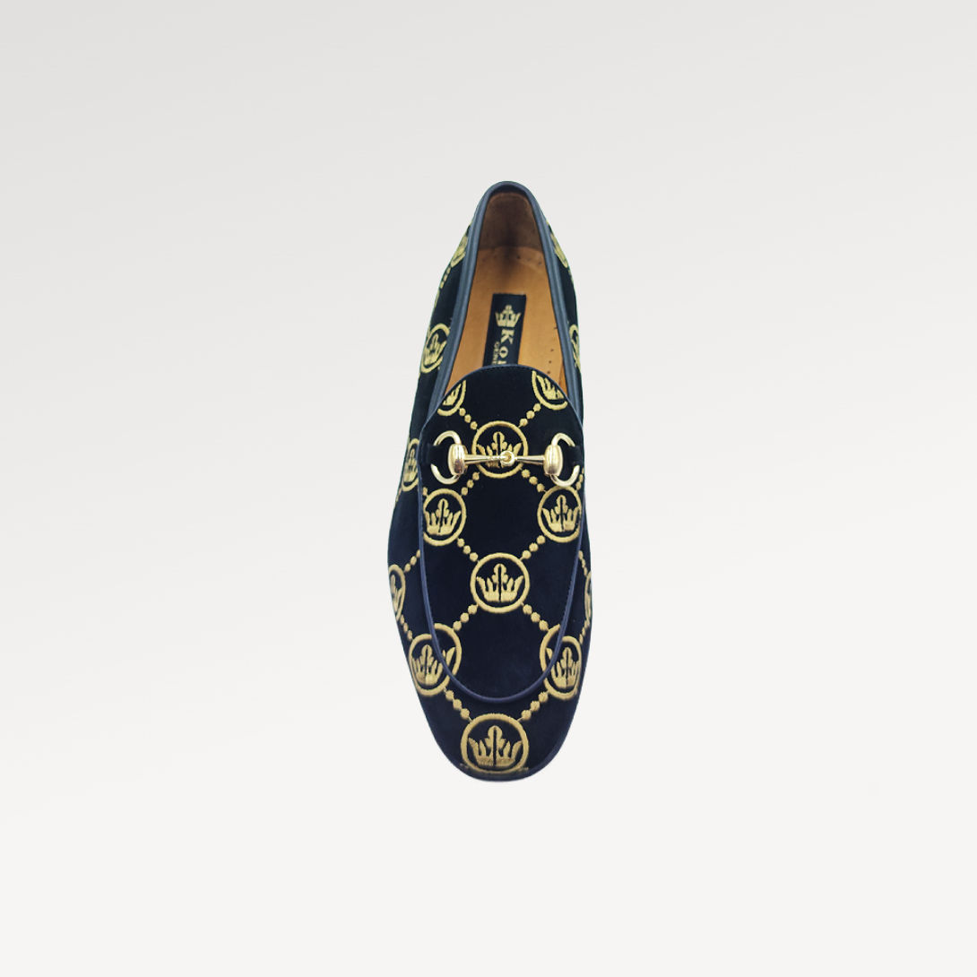 Konig Genève 5983 Leather Suede Loafers for Men