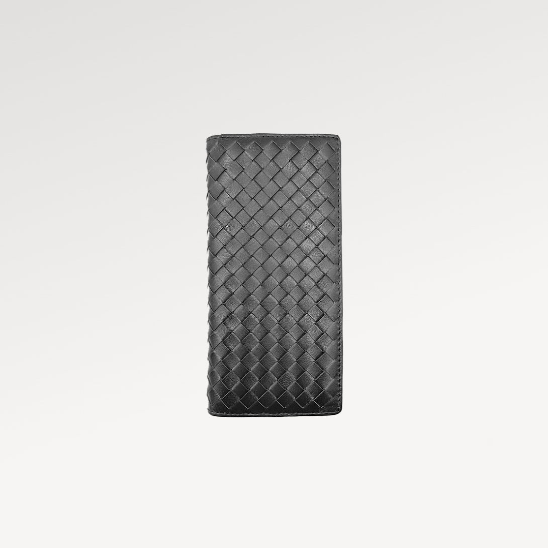 Konig Genève Leather Vertical Wallet for Men