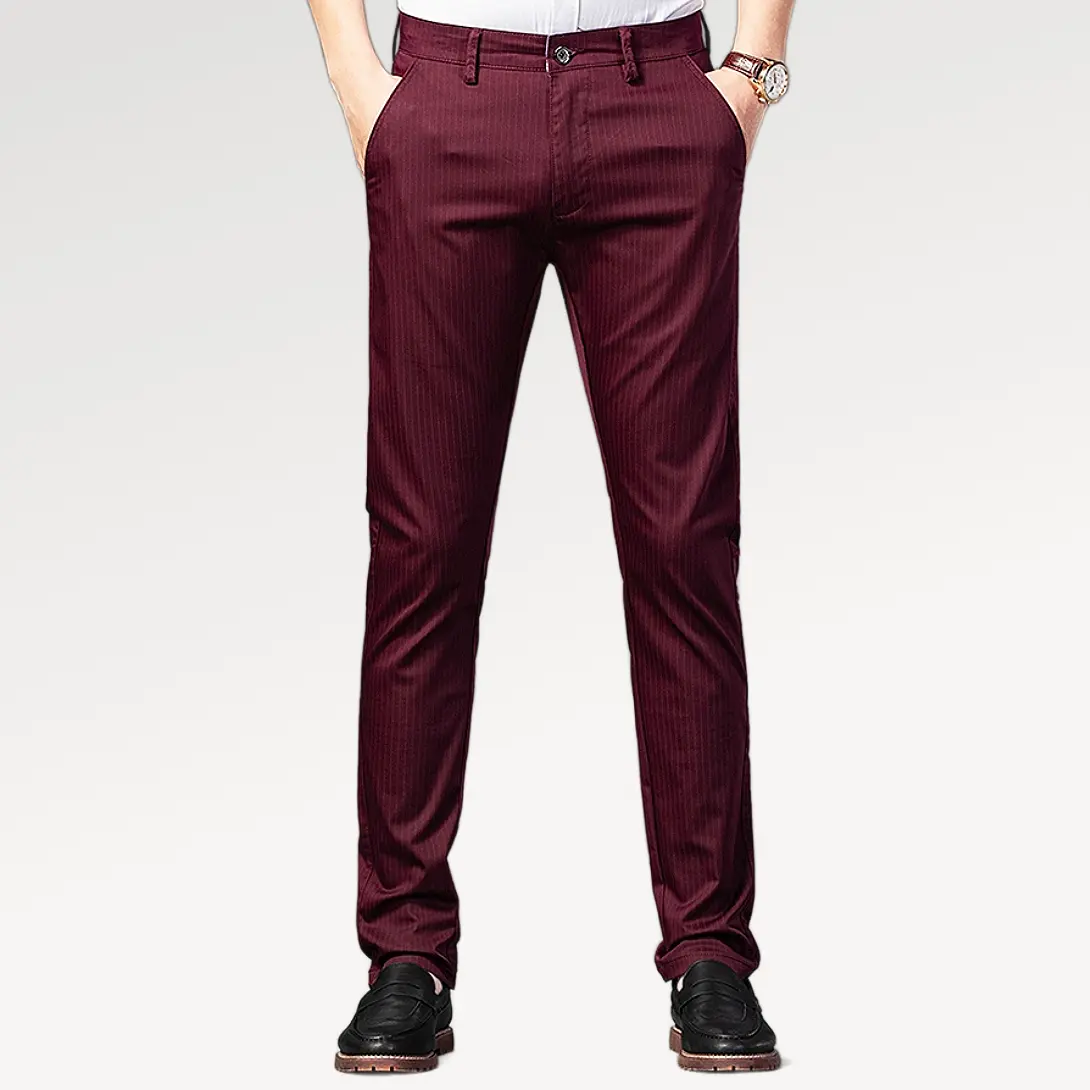 Pantalon décontracté en coton Konig Genève pour homme