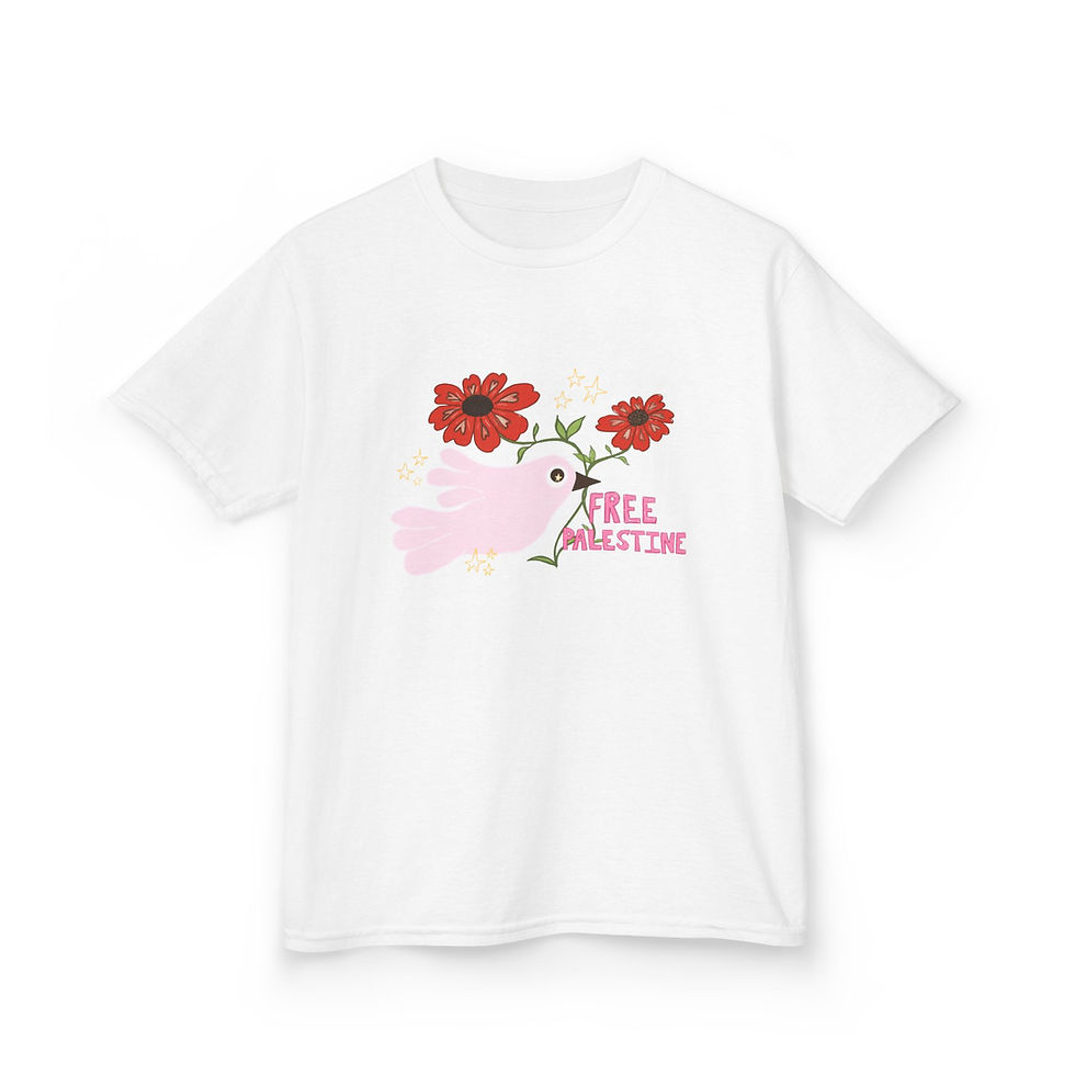 Thumbnail: Palestine Poppies Fitted Tee