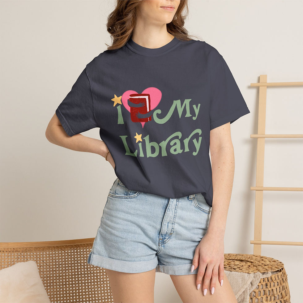 Thumbnail: Love My Library Tee