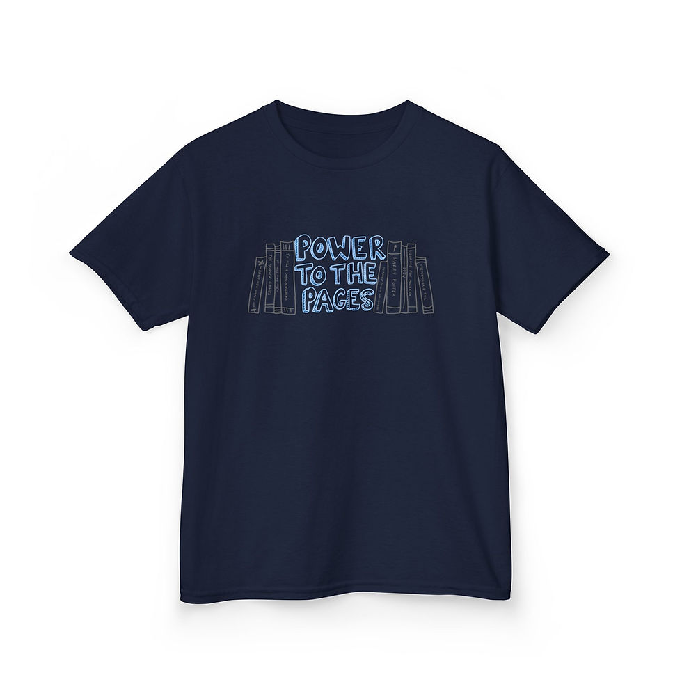 Thumbnail: Power To The Pages Fitted Tee