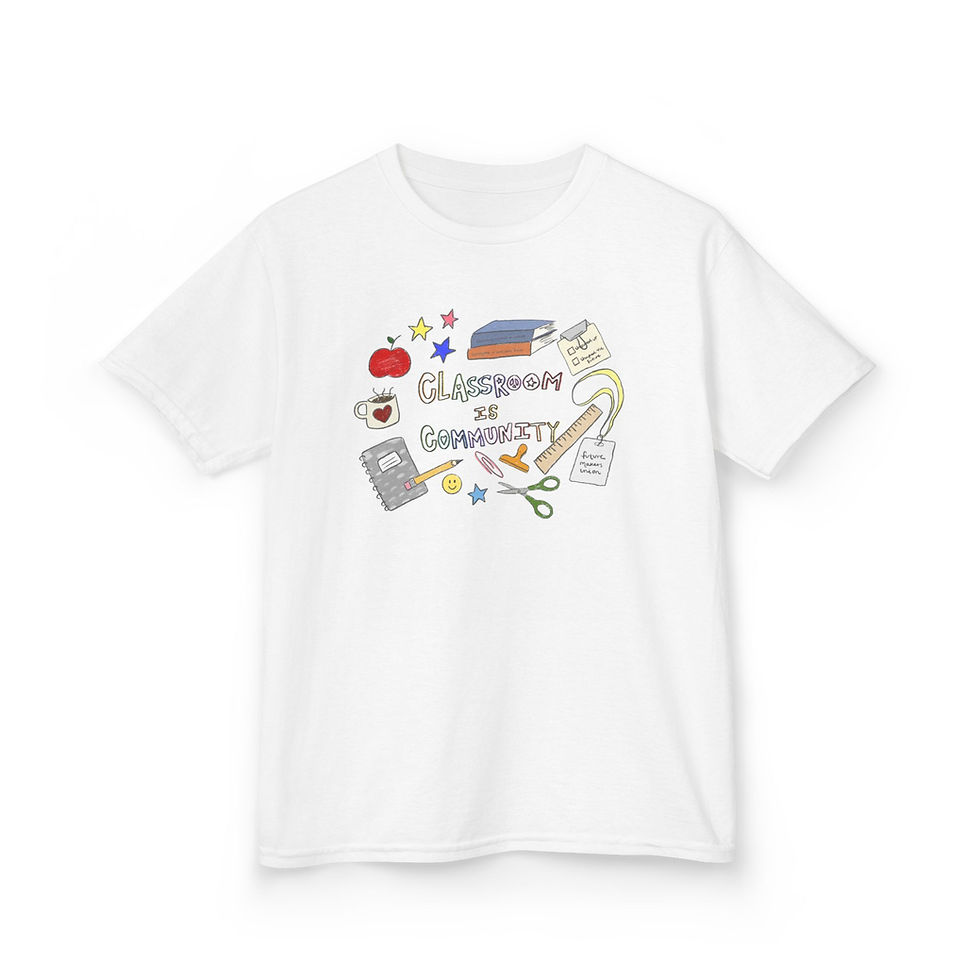 Thumbnail: Classroom Is Community Fitted Tee