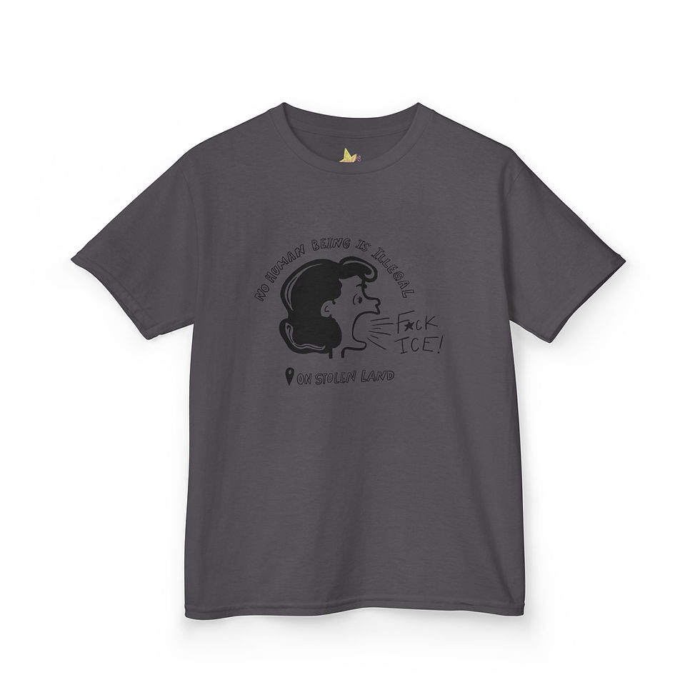 Thumbnail: Lucy Says Fuck ICE Fitted Tee