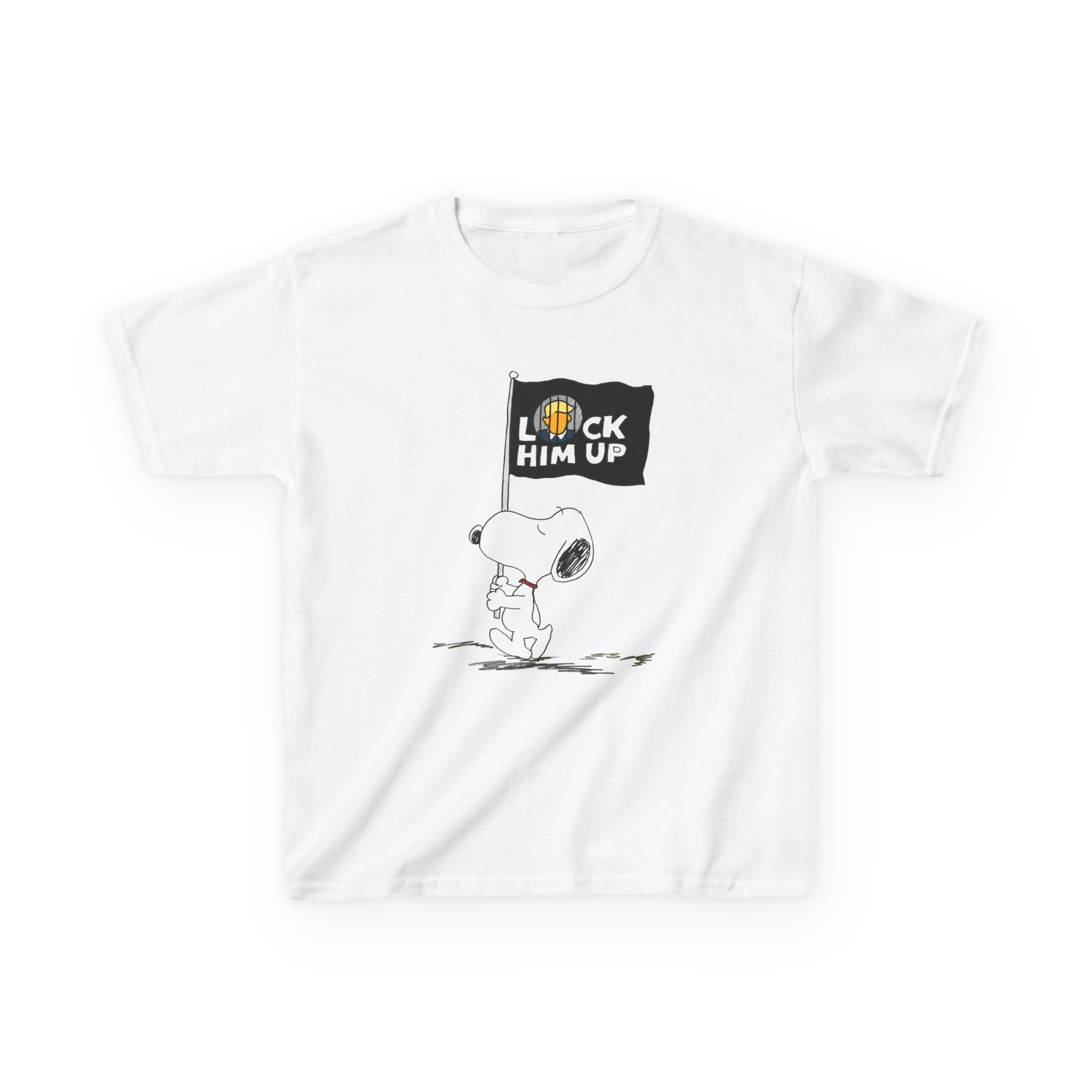 Lock Him Up Fitted Tee