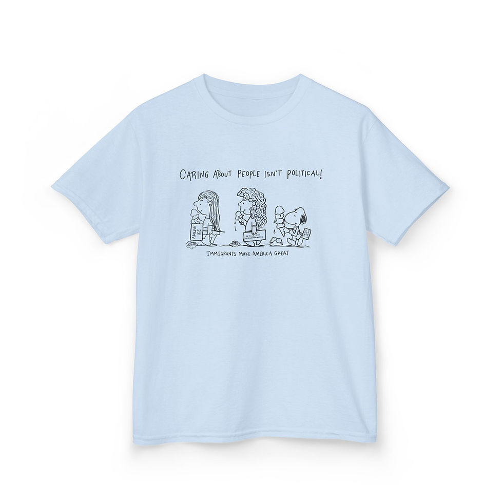 Thumbnail: Caring About People Fitted Tee